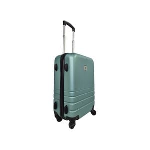 Medium Green Abs Luggage Suitcase 3 Code Lock Travel Carry  Bag Trolley