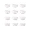 Chef Inox Vitroceram 60mm White Porcelain Butter Crock - Set 12