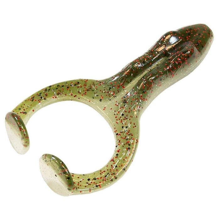 ZMan Finesse FrogZ 2.75" Soft Plastic Fishing Lure Redbone Glow