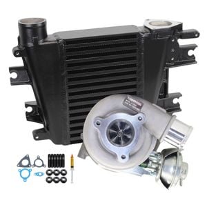 Upgrade Billet Turbo Charger With 65mm Intercooler For Nissan Patrol GU ZD30 3.0L Direct Injection 2000-2007