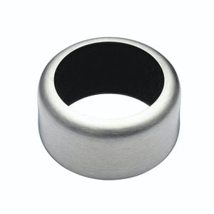 BarCraft Stainless Steel 4cm Wine Drip Collar - Silver