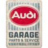 Nostalgic-Art 15x20cm Small Metal Sign Audi Garage