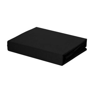 Kingdom 250TC Cotton Combo Fitted Sheet Set Black Single