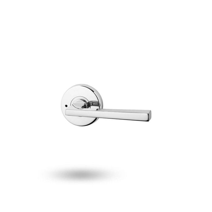 Lockwood 63mm Chrome Plate Velocity Hakea Privacy Leverset