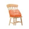 SOGA Orange Plush Cushion – Square Backrest Pillow