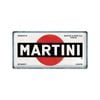 Nostalgic-art Martini Logo 25x50cm Metal Long Sign Plaque - White