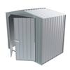 Build-a-Shed  2.3 x 1.5 x 2.3m Gable No Side Doors Shed - Zinc