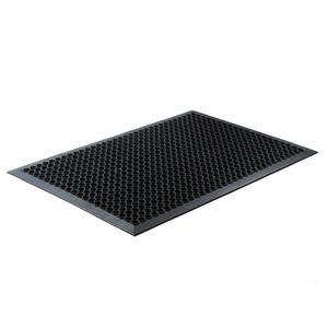 Kenova 80 x 120cm Black Safety Cushion Wet Area Mat