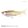 Samaki Vibelicious Thumper Tail Vibe 125mm/30g Soft Plastic Fishing Lure Whitebait