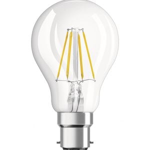 Osram 7W/840 A60 LED Clear Filament Edison Screw Lamp