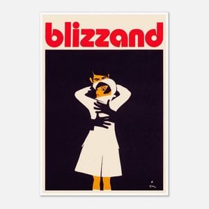 Galrie Blizzand Embrace Retro Vintage Advertising Poster Stunning Art Print for Home, Poster Only, A2 42 x 60cm (16 x 24inch)