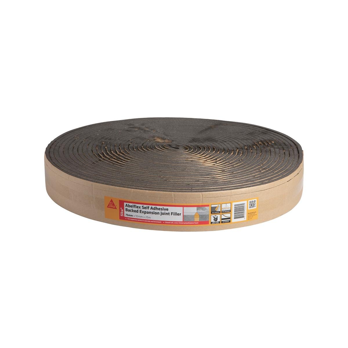 Sika 10 x 75mm x 25m Abelflex Self Adhesive Backed Expansion Joint ...