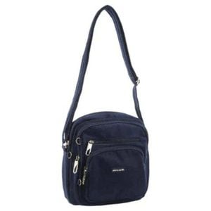 Pierre Cardin Anti-theft Cross Body Bag Black 27x11x20cm