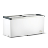 Thermaster586L Chest Freezer with Flat Glass Sliding Lids