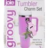 Joie Groovy Tumbler Charm Set Starfish 3 Piece