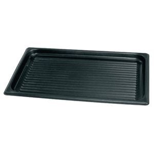 Vogue Baking Sheet Ridged Non-stick Teflon Platinum S372 530x325x30mm Commercial Aluminium Kitchen Bakeware