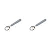 2PK Wiltshire Diamond Soft Touch Ice-Cream Scooper Kitchen Tool