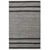 Handwoven Wool & Jute Rug-Lima 6334-Ivory/Charcoal-190x280cm