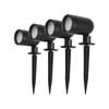 Brilliant Black Smart Fuchsia RGBW Garden Light Kit - 4 Pack