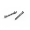ZENITH M6 x 75mm Hot Dip Galvanised Hex Head Bolts and Nuts - Each
