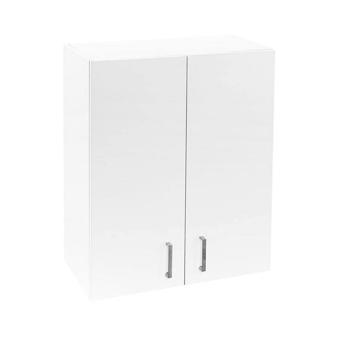 Flatpax Kitset 600mm Utility Cupboard 2-Door White