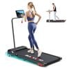 BLACK LORD Treadmill 40cm Walking Pad Incline Foldable Black