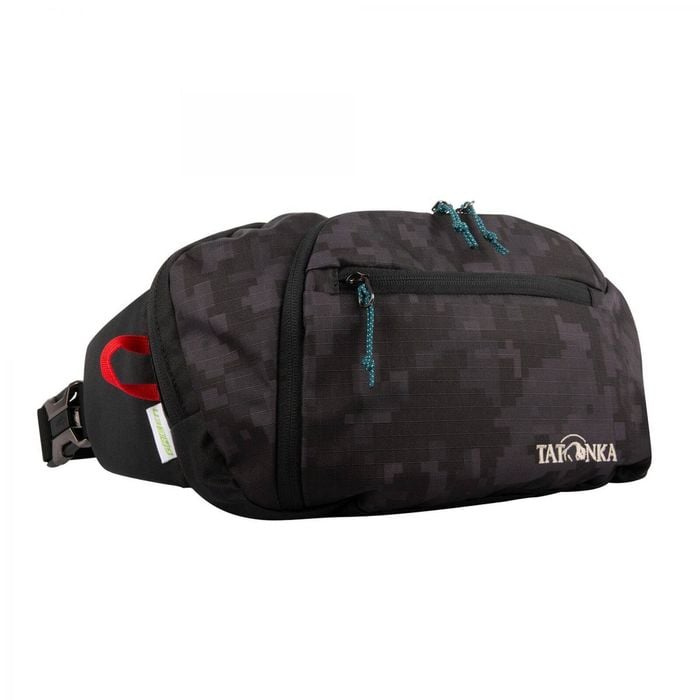 Tatonka 5L Hip Shoulder Back Sling Pack Bag Black Digi Camo
