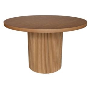 Sk Designer Living | Aviana Round Wood Dining Table | 120cm - Natural