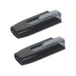 2x Verbatim Store'n'go V3 16gb Usb 3.0 Stick Drive - Grey