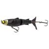 Chasebaits Lures Drunken Mullet 95mm Offset Pop Tail Fishing Lure - Shadow
