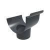 Marley Typhoon Dropper Outlet 80mm Grey Friars
