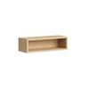 Kaboodle 300-399mm Honey Oak Customisable Shallow Infill Open Shelf