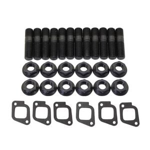 Permaseal Exhaust Manifold Installation Stud & Gasket Kit For Nissan Patrol Gq Y60 Td42 4.2l