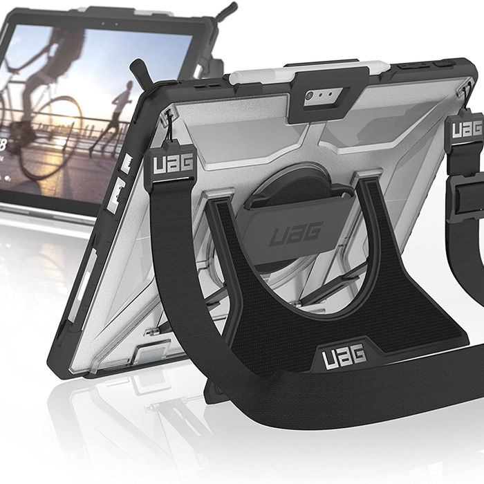 UAG Plasma Case For Microsoft Surface Pro 6/7 With HandStrap - Ice
