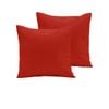 Chapel Gate Pair of  280TC Polyester Cotton European Pillowcases Red
