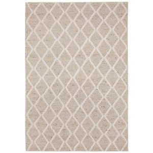 Klara Natural 400x300cm - Oversize Hand Loomed Wool Rug
