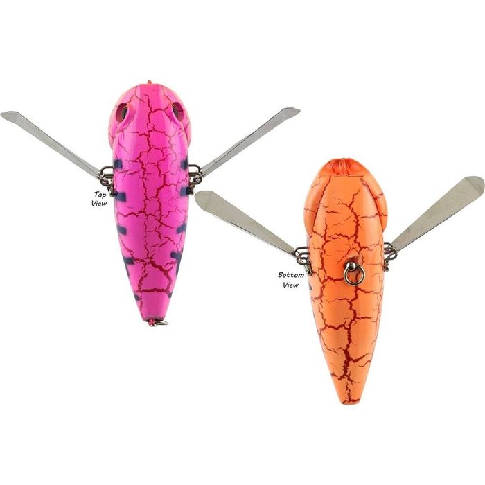 Atomic Hardz Slappa 90 Cicada 90mm 28.1g Fishing Lure Snake Pink Tiger