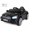 Costway 12v Kid Ride On Car Sl500 Mercedes Benz Licensed Electric Black