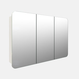Future Glass Ezri Frameless Rectangle Mirror Cabinet - 800 x 1200mm (Triple Door)