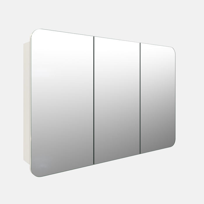 Future Glass Ezri Frameless Rectangle Mirror Cabinet - 800 x 1200mm (Triple Door)