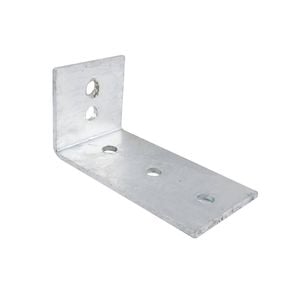 Carinya 75 x 150 x 75 x 5mm Hot Dipped Galvanised Reinforcing Angle Bracket