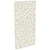 ProtectorAl 300-1200 x 1201-2400mm Surfmist Large Leaf Unframed Solid Aluminium Decorative Panel