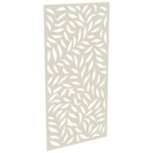 ProtectorAl 300-1200 x 1201-2400mm Surfmist Large Leaf Unframed Solid Aluminium Decorative Panel