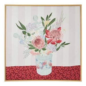 Myhouse Bouquet Wall Art 60x60cm