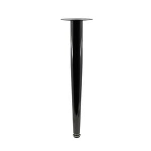 Adoored 400mm Black Nickel Tapered Metal Leg Furniture