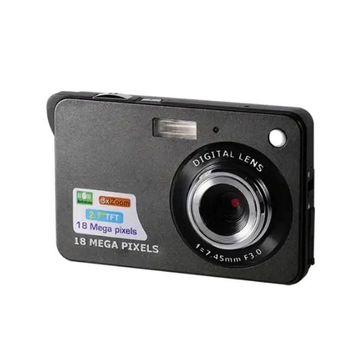 Rechargeable Hd Digital Camera Black
