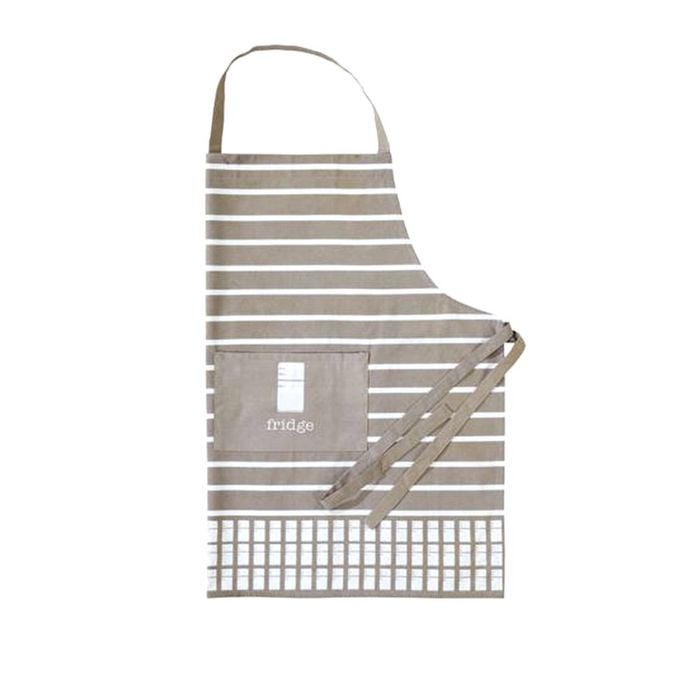 IDC Homewares Standard Size Cotton Apron Big Chill Taupe