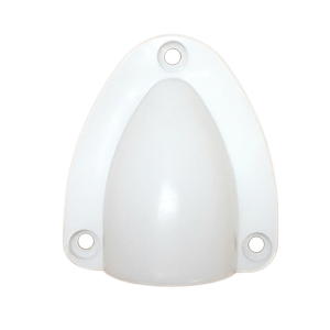 Exotronic Medium White Clamshell Cable Entry Cover