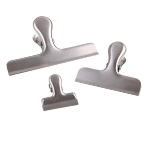 Appetito Stainless Steel Bag Clips Set 3 (Asst. Sizes)