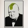 Galrie Banksy Turf War 2003 Artwork - Master Edition Print on Archival Quality Paper, Black Frame, A3 30 x 42cm (12 x 16inch)